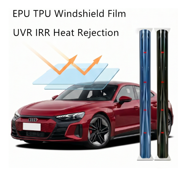 Latest Security Windshield protection Film 3M Quality TPU Windshield Window Film Ceramic Tint IRR 99 UVR Explosion Proof for Car