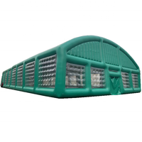 Tente gonflable étanche d'extérieur, terrain de basket-ball, grande tente pliable et amovible, dôme de Tennis
