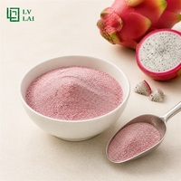 Fabrieksdirecte verkoop. Natuurlijk Drakenfruitpoeder. Hoogwaardig voedselveilig fruitpoeder.