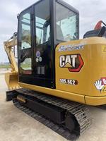 Mini-excavatrice d'occasion Cat 305.5E2, 5,5 tonnes, moteur diesel CAT, force de creusement de 35 KN, machine de construction utilitaire