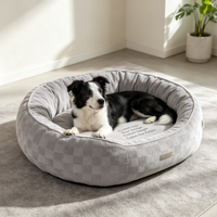 Cama para Perros y Gatos con Funda Extraíble Lavable y Forma Personalizada