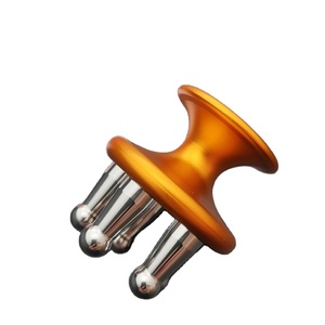 Herramientas de masaje de acero inoxidable 304, relajante de meridianos de 5 tenedores, <span class=keywords><strong>magnetoterapia</strong></span>, herramienta de empuje de músculo meridiano linfático - Product Image 1
