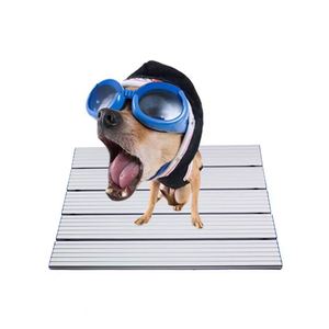 Cama de Verano Refrescante para Mascotas, de Aluminio, Ecológica, Plegable, con Disipación de Calor, Tapete de Hielo para Perros - Product Image 5