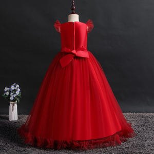 ヨーロピアンスタイルフラワーガールウェディングガウンバンケットキッズパーティーバースデーパーティードレス<span class=keywords><strong>10</strong></span>歳カラフルキッズサマーガールドレス - Product Image 6