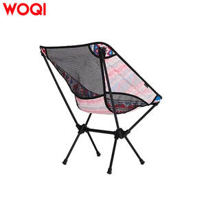 Silla Plegable Portátil Woqi de Aleación de Aluminio, Tela Oxford Transpirable, Forma de X, para Jardín, Camping y Exteriores - Product Image 4