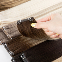 Expédition Rapide Tissages de Cheveux Humains Vierges à Coupe Libre Tissages Fins pour Extensions de Cheveux