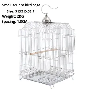Gabbia per Uccelli di Medie Dimensioni in Acciaio Inox per Cockatiel e Fringuelli Zebra, Design Smontabile Facile da Pulire, Vendita Diretta dalla Fabbrica - Product Image 6
