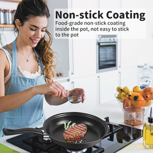 Ensemble d'ustensiles de cuisine 13 pièces en gros – Cadeau idéal pour amis et famille – Batterie de cuisine, casseroles et poêles - Product Image 5