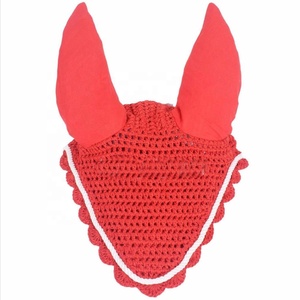 Chất Lượng Tốt Nhất Thoáng Khí Cưỡi Ngựa Bay Mạng Che Mặt 100% Bông Xoắn Dây Sáng Trang Trí Các Loại Màu Sắc Phong Cách Châu Âu Vải - Product Image 1