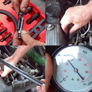 17 Parçalı Dizel Motor Kompresyon Test Cihazı Seti Motor Teşhis Yağ Basınç Test Cihazı - Product Image 6