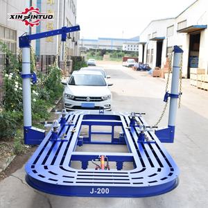 Xinjineo ऑटो बॉडी फ्रेम मशीन चेसिस लाइनर कार मरम्मत बेंच ऑटोमोटिव सर्विस सेंटर सीधे काम टेबल पूर्ण लिफ्ट - Product Image 5