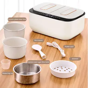 2024 новый продукт Кухонный Прибор Многофункциональный двойной горшок рисоварка 5L домашняя Цифровая Электрическая рисоварка Мультиварка
