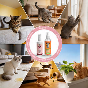 Spray <span class=keywords><strong>anti</strong></span>-griffures pour chats, protection des meubles, empêche les griffures sur les canapés, les rideaux, les tapis, formule naturelle non toxique - Product Image 4