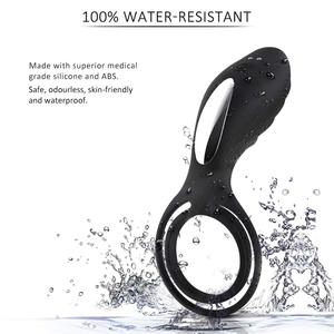 Ypm Seksspeeltje Vibrerende Haan Ring Erectie Ondersteuning Koppels Plezier Verbeteren Clit Stimuleren <span class=keywords><strong>Penis</strong></span> Ring Vibrator - Product Image 3