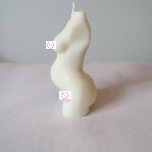 Magnifique bougie parfumée en cire de soja, pour femmes enceintes, en forme de corps, idée <span class=keywords><strong>cadeau</strong></span>, 1 pièce - Product Image 1