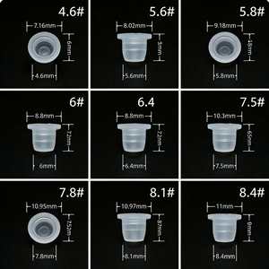 PE Plastic Inner Plug <b>Stopper</b> for Essential Oil <b>Bottle</b>, Flat Top Sealing Plug for Paper Tube, Multi-Size Wholesale - Product Image 1