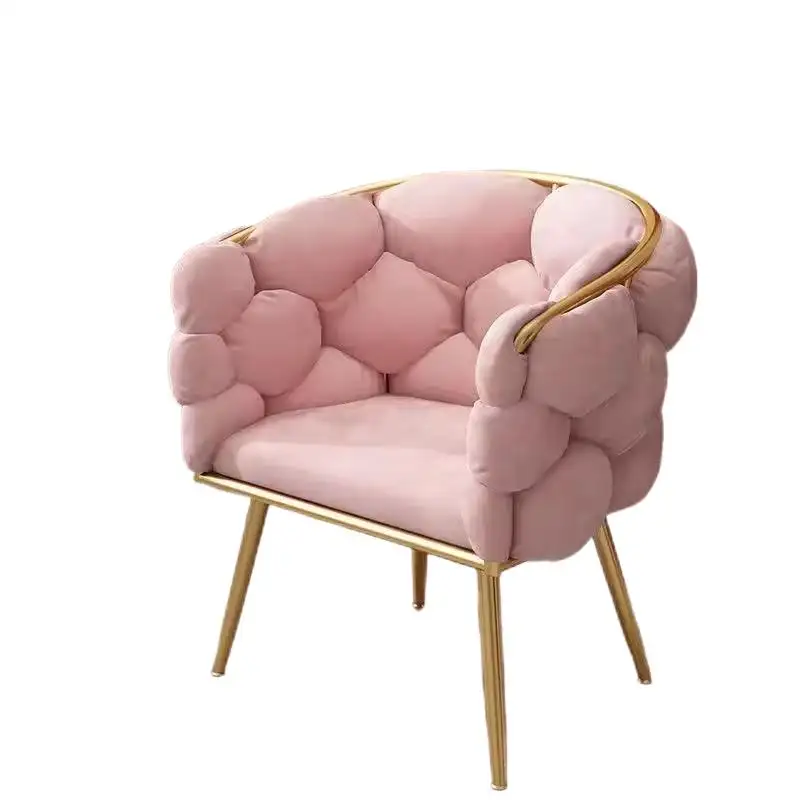 Диваны розовые дешевые металлические нордические одно бархатное офисное кресло роскошный дизайн мягкий современный домашний набор диванов для гостиной