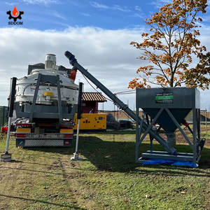 LKW-montierte mobile Beton anlage SDDOM Marke CE-Zertifikat 20 M3/H Mobile Beton mischa nlage - Product Image 5