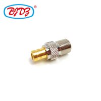 Approvisionnement d'usine en gros Smb femelle Jack vers F femelle Jack RF coaxial connecteurs adaptateur convertisseur