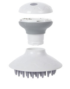 Benutzer definiertes Logo Schnur loses elektrisches Handkopf <span class=keywords><strong>massage</strong></span> gerät 3 Geschwindigkeiten Vibrieren mit Silikonknoten-Kopfhaut <span class=keywords><strong>massage</strong></span> gerät - Product Image 1