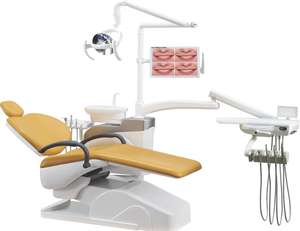 Foshan PU cuscino apparecchiatura odontoiatrica <span class=keywords><strong>dental</strong></span> chair per mercato filippine - Product Image 1