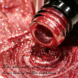 KLANA 8 Colors Jelly Red Cat Eye <b>Gel</b> <b>Set</b> Soak Off UV <b>Gel</b> <b>Nail</b> Polish Christmas Wedding Transparent Ice Art <b>Gel</b> for <b>Nail</b> Bulk - Product Image 2