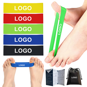 Banda de entrenamiento para el dedo del pie, correa correctora de juanetes, banda de ejercicio para corrección del pie con logo personalizado, venta al por mayor - Product Image 4