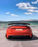 Nouveau Becquet Aileron Arrière en Fibre de Carbone Véritable pour Audi TT TTS TTRS MK3 – Accessoire de Style TTRS