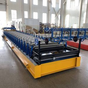 최고의 공장 아연 도금 강철 루핑 시트 프레스 기계 유약 타일 만들기 기계 - Product Image 3