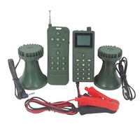 Appareil d'appel pour oiseaux de chasse, lecteur MP3 avec sons d'hibou, de canard, de pigeon et de caille, haut-parleur intégré de 50 W pour attirer les oiseaux