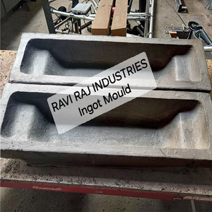 Moldes de barra de lingote de hierro fundido de primera calidad para fundición de metal Diseño abierto para un vertido eficiente y una producción precisa de barras de metal - Product Image 6