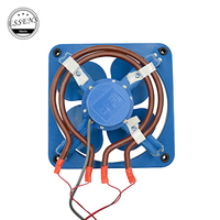 Ventilateur d'incubateur en vente chaude 30*30cm bleu, grands ventilateurs extracteurs industriels
