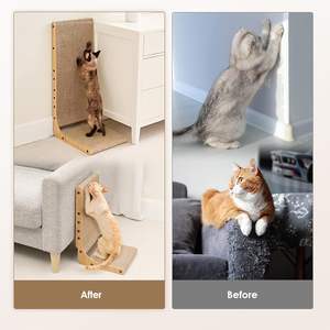<span class=keywords><strong>Cat</strong></span> Scratcher Karton Scratch Pad mit Box Durable Corrugate Scratching Board Kitty Sofa Lounge Bett reversibel - Product Image 3