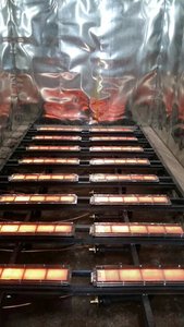 Quemador de Cerámica Infrarroja de Hierro Fundido, Gas Natural, Ecológico, 6700kcal/h, KINGRAY, Equipo Industrial de Tratamiento Térmico para Hornos de Alimentos - Product Image 6
