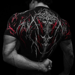 Nouveau T-shirt de sport moulant à manches courtes en soie de lait à séchage rapide pour homme, collection 2026 <span class=keywords><strong>Venom</strong></span> Dragon Slayer - Product Image 2