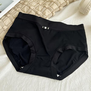 Pantalones de punto de seda helada para mujer, diseño personalizado, tiro medio, estilo hipster, para uso diario, lisos, a la moda, súper delgados, elásticos, sexys, cómodos y transpirables. - Product Image 5