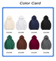 Sudadera con Capucha Personalizada de Alta Calidad, Ecológica, 500 GSM, Felpa de Poliéster/Algodón, Gruesa, Estilo Oversize para Hombre
