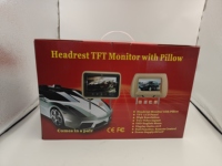 Monitor de Reposacabezas de Coche de 9 Pulgadas, Sistema de Entretenimiento Universal para Asientos Traseros con Pantalla LCD RGB, 2 Entradas de Video USB, 1 Año de Garantía