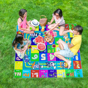 <b>Camping</b> Picnic <b>Mat</b> Rectangular Waterproof Thickened Anti Slip Outdoor Use All Seasons Portable Breathable Storage Friendly - Product Image 3