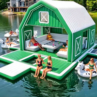 Meng Rui Si MRS-163 Bar de piscine gonflable en PVC, protection UV, ignifuge, étanche, pour l'extérieur, la cour, les fêtes, les vacances