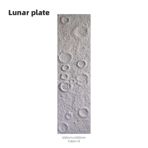 Panneaux en pierre lunaire PU, plusieurs tailles, imperméables, ignifuges, résistants aux UV, pour la décoration murale intérieure et extérieure des villas - Product Image 2