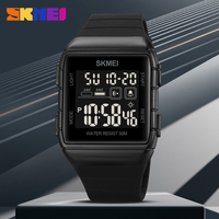 SKMEI lumière LED montres électroniques 1960 50m montres étanches chronomètre alarme hommes horloge numérique montre-bracelet Relogio montre
