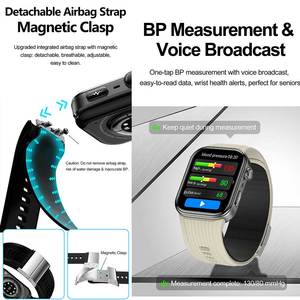 <span class=keywords><strong>Reloj</strong></span> <span class=keywords><strong>Inteligente</strong></span> Alibaba a la Moda, Resistente al Agua, Android IOS, con ECG, Bomba de Aire, Presión Arterial, para Hombres y Mujeres - Product Image 5