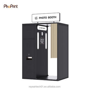 Cabina de Fotos Retro Portátil Personalizada de Madera Estilo Coreano Vintage con IA - Product Image 2