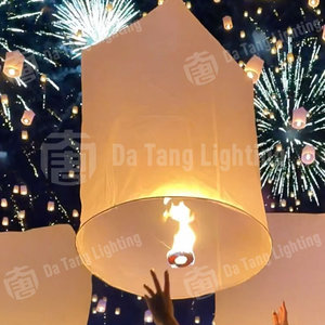 Lanterne suspendue d'extérieur à LED pour la décoration paysagère, idéale pour les parcs, les festivals, les cérémonies nocturnes et les célébrations - Product Image 3