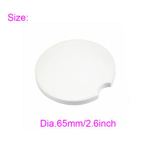 ที่รองแก้วไม้เอ็มดีเอฟขนาด4มม. แผ่นรองแก้วสำหรับรถยนต์ซับลิเมชันขนาด3มม. MDF + ไม้ก๊อกทรงกลม1มม. - Product Image 3