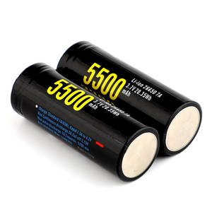 Soshine Micro-USB Wiederaufladbare Li-Ionen 26650 Batterie mit Schutz: 5500mAh 3,7V - <span class=keywords><strong>2</strong></span> Stück (1er Pack) - Product Image 3