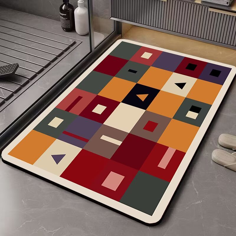 2PCS Modern Anti Fatigue Kitchen Mat