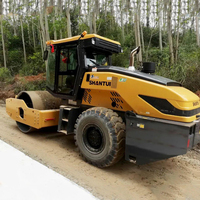 Compacteur à tambour unique Shantui SR10-B6 de 10 tonnes, moteur Weichai 97,5 kW, pour la construction routière (modèle 2026)