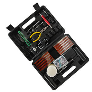 ערכת כלי תיקון צמיגים מפלדת פחמן עם ידית גדולה בצורת T של Toolon, 20+ חלקים, דגם אאודי A8, כוללת פלייר, סכינים ומברגים - Product Image 3